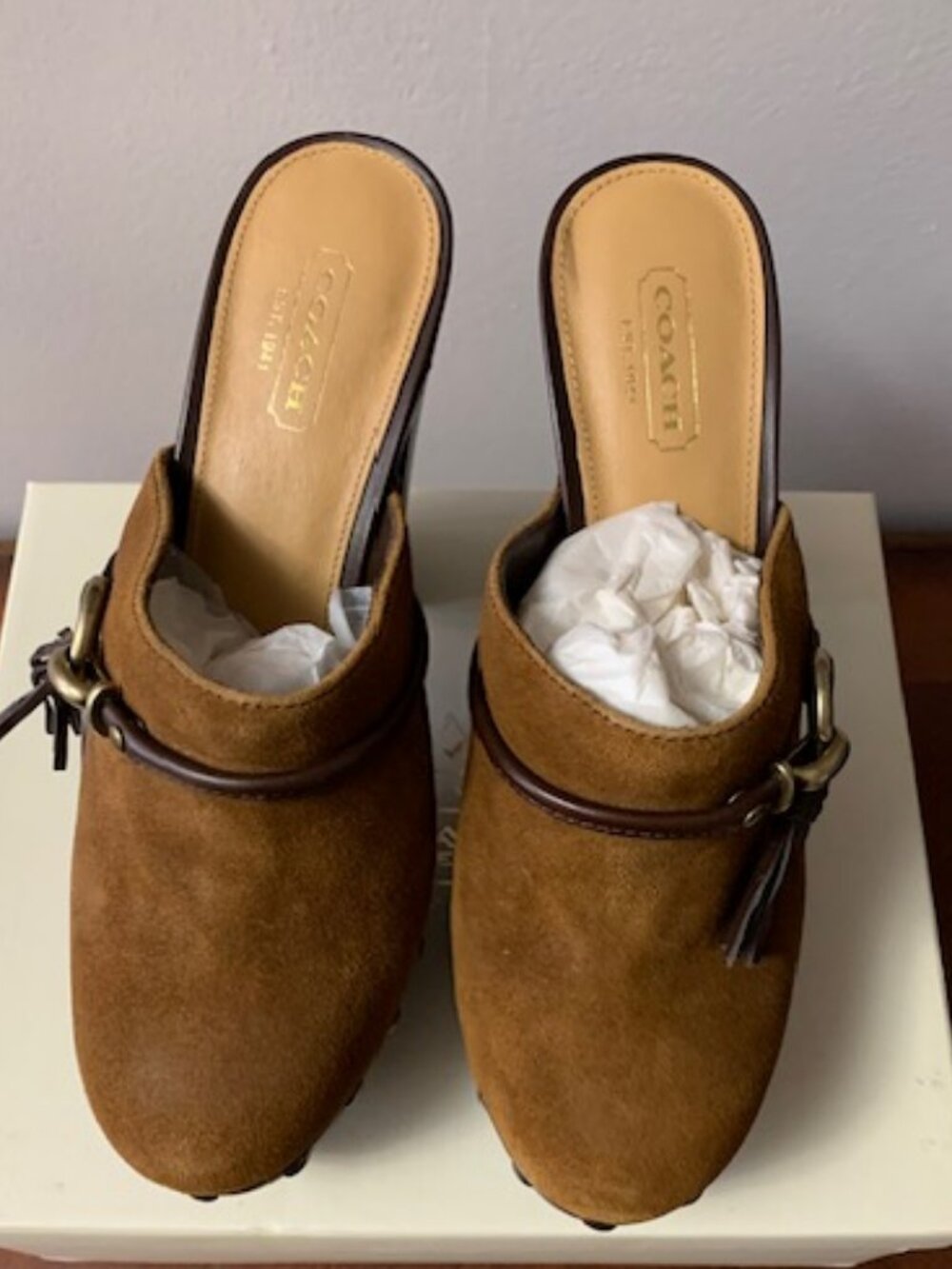 NIB Coach shoes